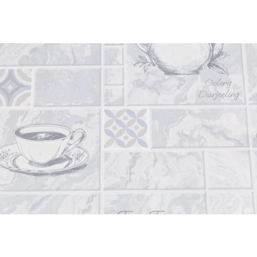 Обои виниловые Palitra Home Tea Time HomeColor серые HC11060-46 0,53х10,05 м