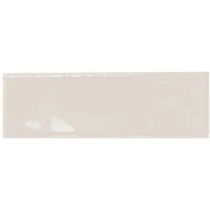 Керамогранит Monopole Artisan Cotton 002591 глянцевый белый 15x5 см