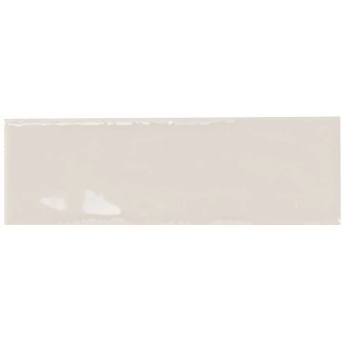 Керамогранит Monopole Artisan Cotton 002591 глянцевый белый 15x5 см