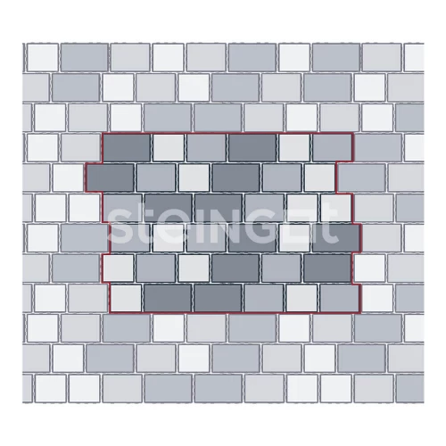 Тротуарная плитка Steingot Новый город "Клифф" 40 мм