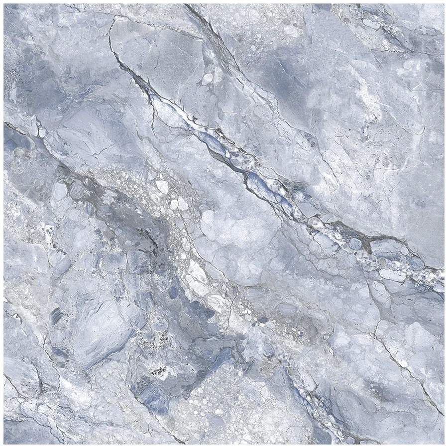 Керамогранит Ceradim Ocean Gorgeous Blue голубой Полированный 60х60 см