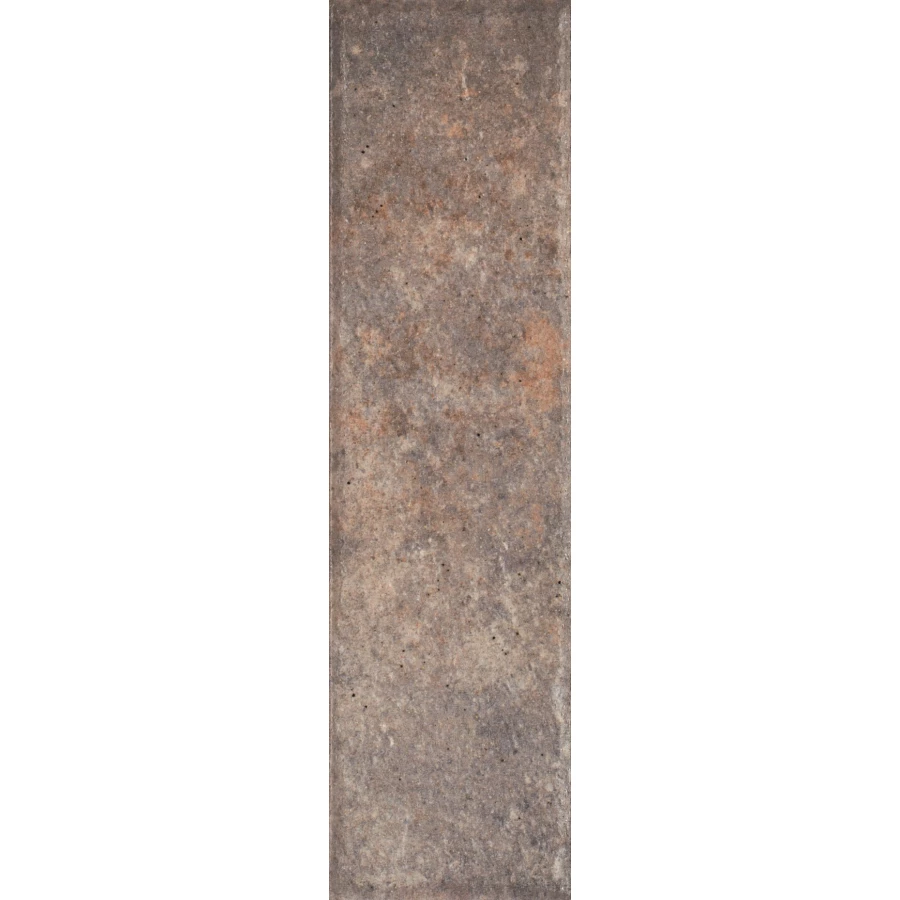 Плитка фасадная Paradyz Viano Grys Elewacja матовая коричневая 24x6,5 см