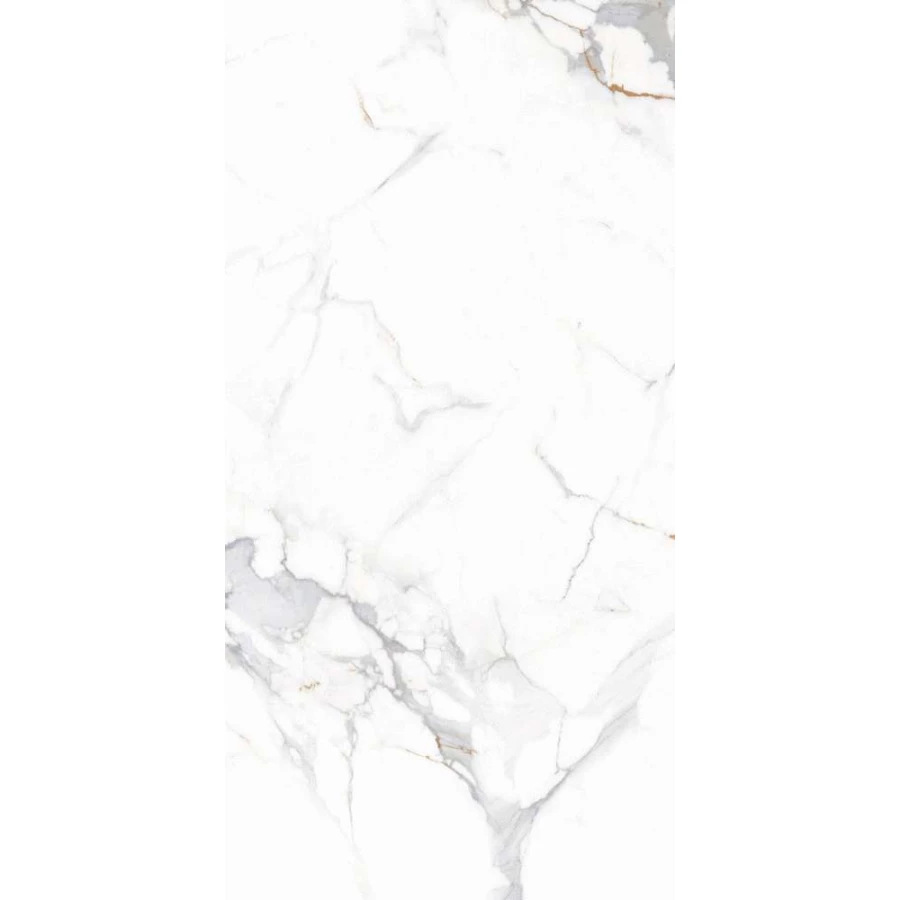 Керамогранит Global Tile Calacatta Imperial_GT Белый полированный GT120606103PR 120х60 см