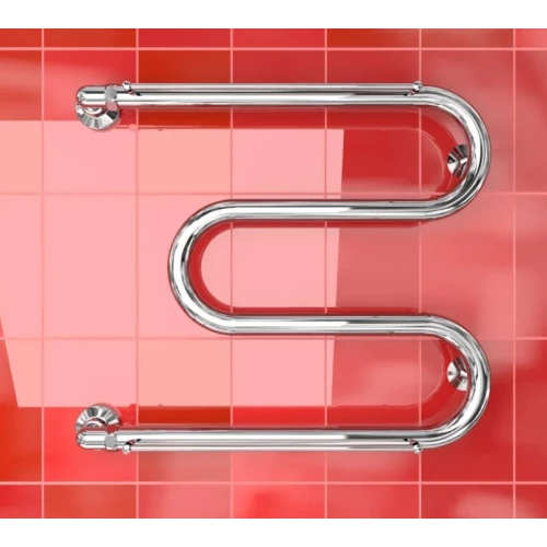 Полотенцесушитель Двин M 60/60 3/4" С полкой Водяной К0 Полированный