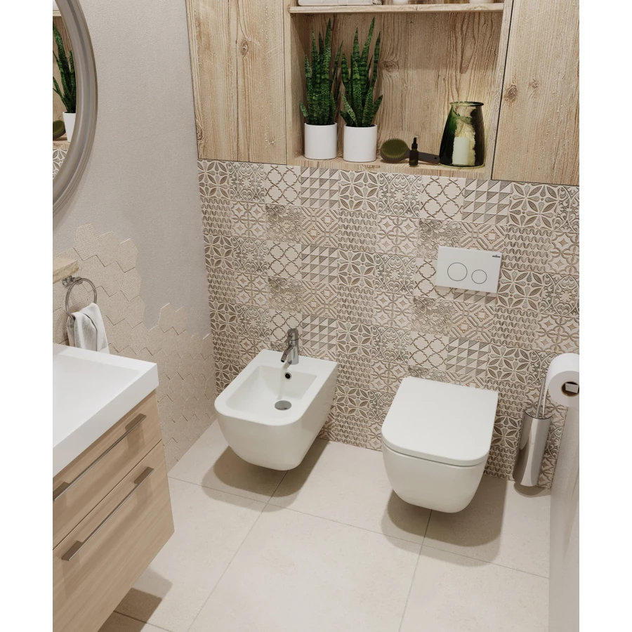 Унитаз Lavinia Boho Relfix One Compacto 77050155 (комплект 6 в 1)