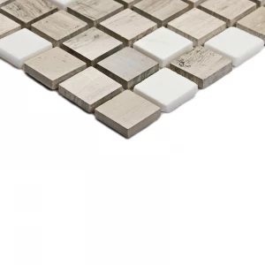 Мозаика Bonaparte Каменная мозаика Elegant 15х15 матовая серая 30,5х30,5 см