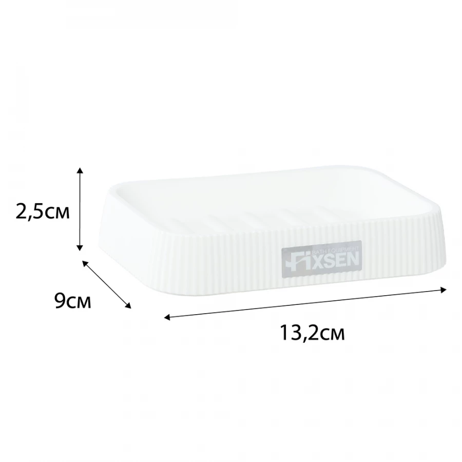 Мыльница Fixsen White wood FX-402-4