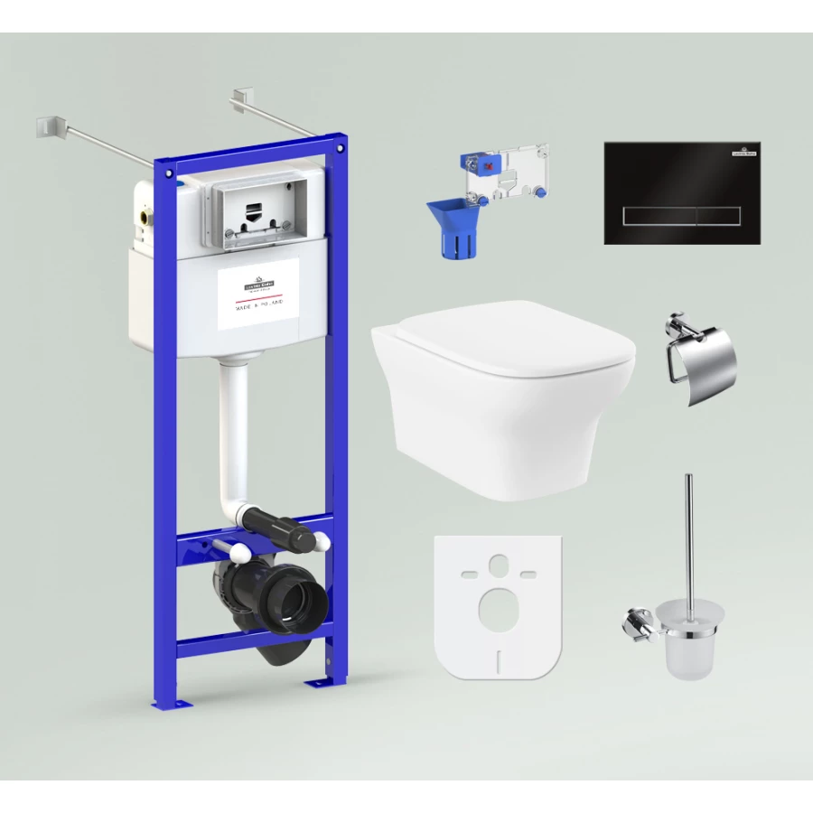 Комплект 9 в 1 Lavinia Boho Relfix Bristol Rimless 97020172 (состоит из 3305101R, 33290500, 38010020, 380501MB, 38040010, 60567, 98652)