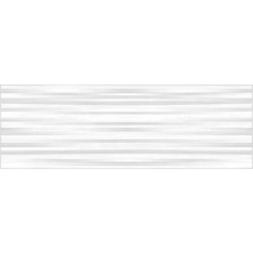 Плитка облицовочная Cersanit Santorini TRU052 белый рельеф 75*25 см