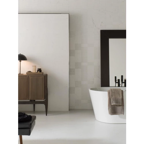 Плитка настенная Porcelanosa Нолита Нйс Фонтана Матт Куеенс / Nolita Nyc Fontana Matt Queens матовая белая 100337326 120х45 см