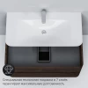 База под раковину Am Pm Sensation подвесная табачный дуб M30FHX1002TF 100 см