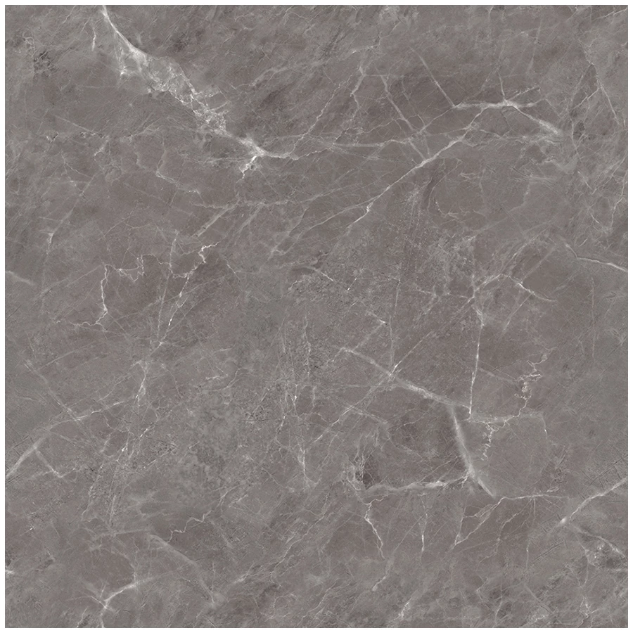 Керамогранит Ceradim Mramor Chic Grey темно-сеый Полированный 60х60 см