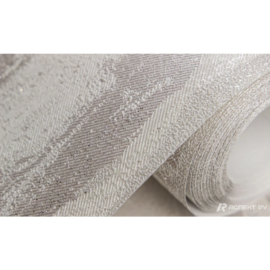 Обои виниловые Аспект Гудзон Бежевый 10135-22 0,53х10,05 м