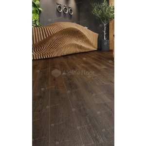 Каменный SPC ламинат Alpine Floor Grand Sequoia синхронное тиснение Шерман ECO 11-33 43 класс 4 мм 2.232 кв.м 122х18.3 см