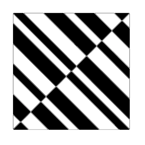 Мозаика ТехноАрт керамогранит Тасти Р6 многоцветная 58,5х58,5 см