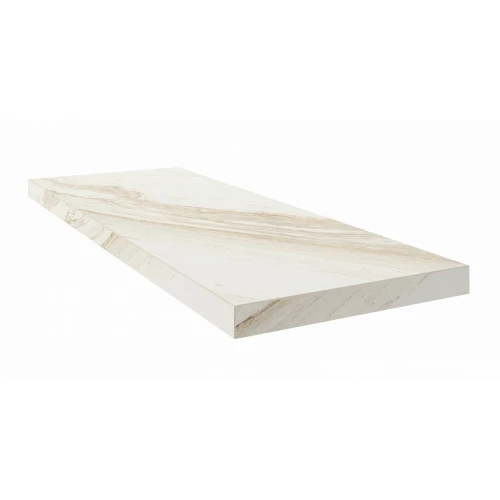 Ступень угловая левая Coliseumgres Треви Уайт 620070001942 90х33 см