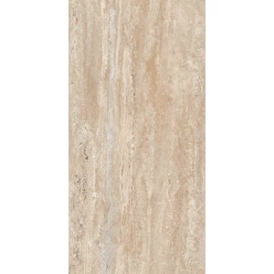 Керамогранит Belleza Rizzoni Travertino Brown Velvet матовый бежевый 120х60 см