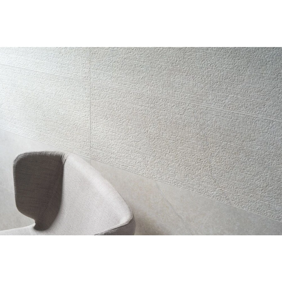 Плитка настенная Peronda Alchemy Wall Alchemy Pearl Textured R матовый белый 7,5 мм 5087837866 100х33,3 см