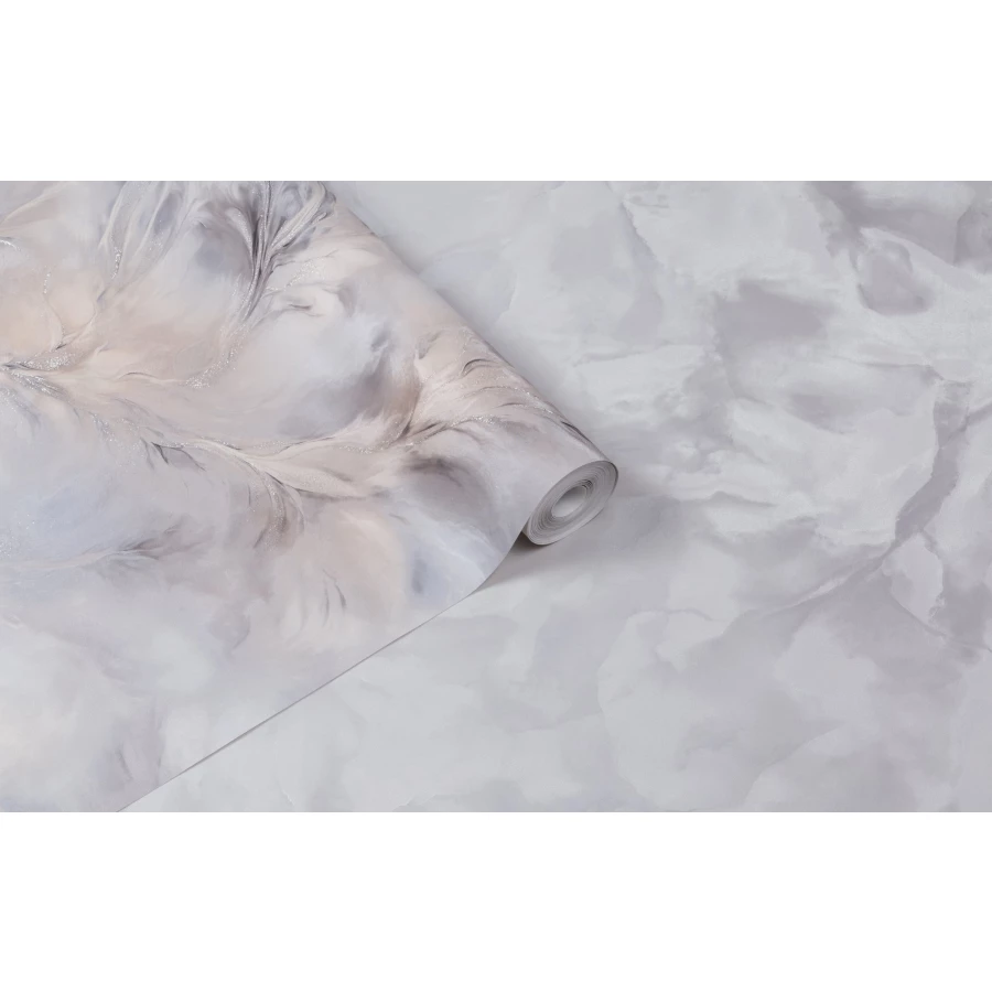 Обои флизелиновые Palitra Home The Best серые HC72370-42 1,06х10,05 м