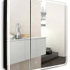 Зеркало-шкаф Silver Mirrors Alliance - BLACK LED-00002611 80,5x80 см