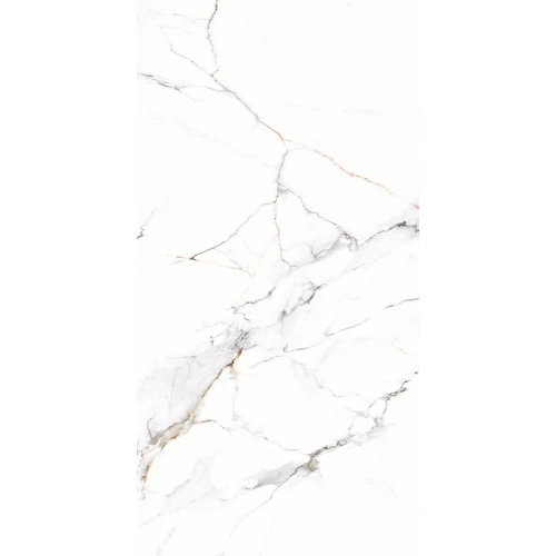 Керамогранит Creanza Galaxy Statuario Carving белый CZ-CR03-B 160х80 см