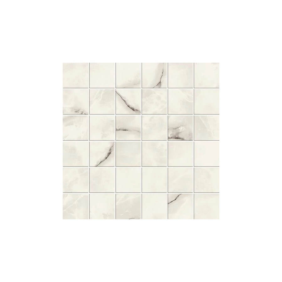 Керамогранит Atlas Concorde Symphonyx Симфоникс Мозайка Кристал полуглянцевая серая 610110000957 30х30 см