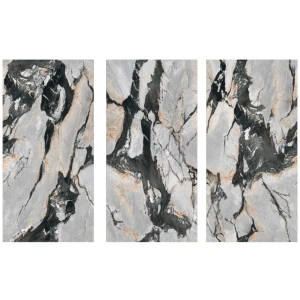 Керамогранит StaroSlabs Matt Eleganza матовый серо-черный 68417162 320х160 см