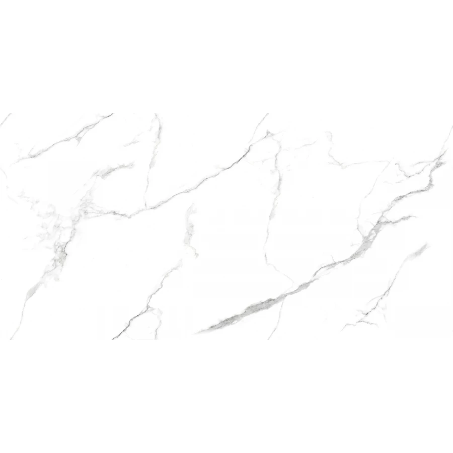 Керамогранит Ceradim Statuario Wonderful белый Полированный 120х60 см