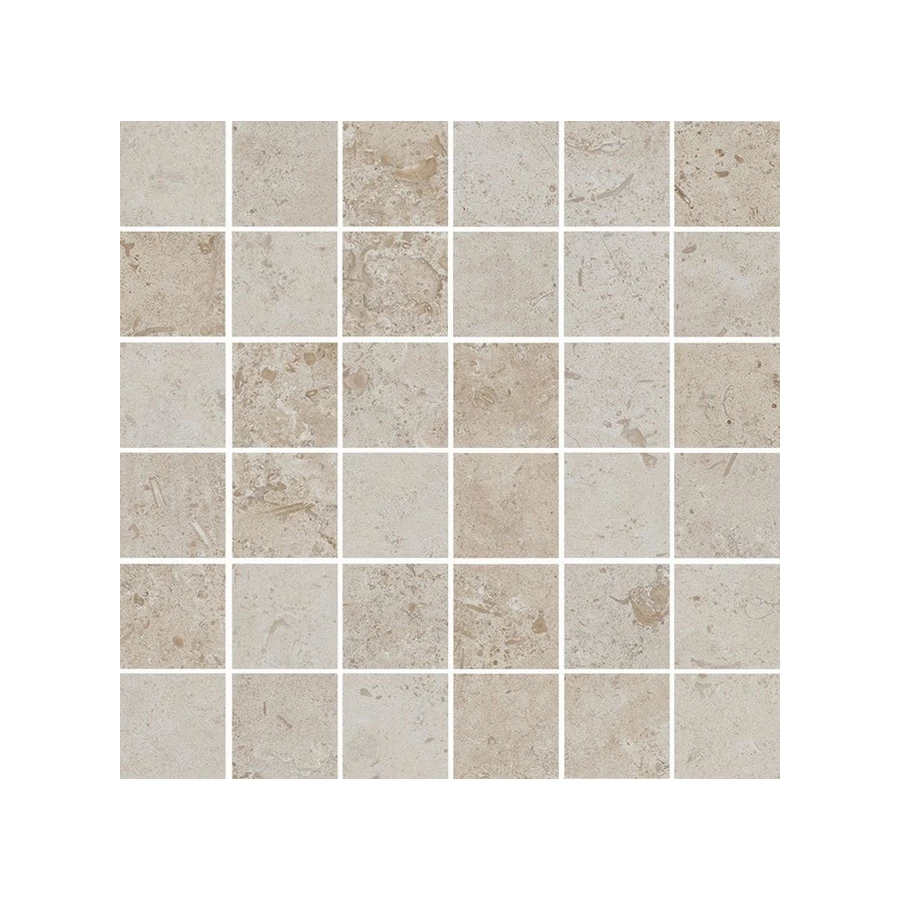 Керамогранит Kerama Marazzi Про Лаймстоун Декор мозаичный матовый темно-бежевый DD2054/MM 30х30 см