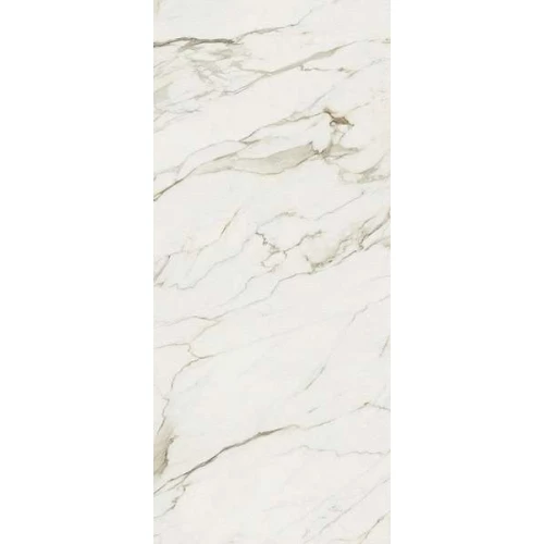 Керамогранит Rondine Group Цанова Лаппато Цалацатта / Canova Lappato Calacatta глянцевый белый J90937 280х120 см