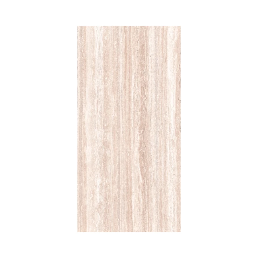 Керамогранит Ariostea Ultra Marmi Travertino Santa Caterina Lucidato Shiny 6 мм глянцевая бежевая UM6L300431 300х150 см