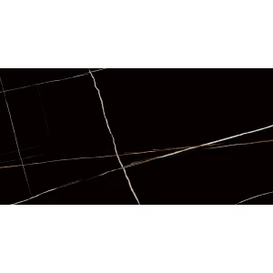 Керамогранит Laparet Lawa Black Полированный черный 120х60 см