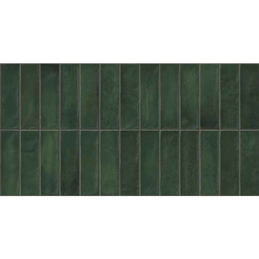 Керамогранит Gayafores Artis Deco Plus Forest глянцевый зеленый 62,5х32 см