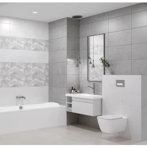 Плитка настенная Azori Fortezza Grey 00-00108410 63х31,5 см