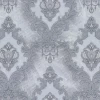 Обои флизелиновые Palitra Home Ornament HomeColor серые HC31215-44 1,06х10,05 м