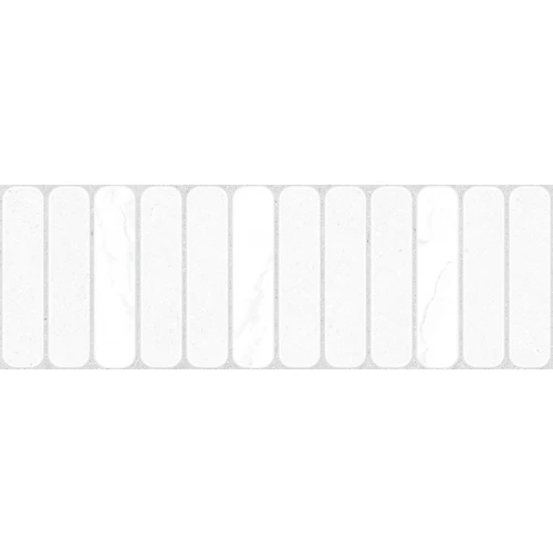 Плитка настенная ALMA Ceramica Amarant матовая белая TWU3090AMT37R 90х30 см