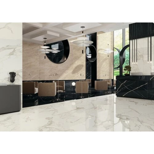 Бордюр Atlas Concorde Empire Calacatta Black Listello Lap 610090002349 80х7,2 см