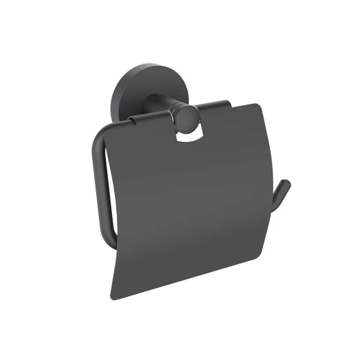 Бумагодержатель Timo Saona черный 13042/03