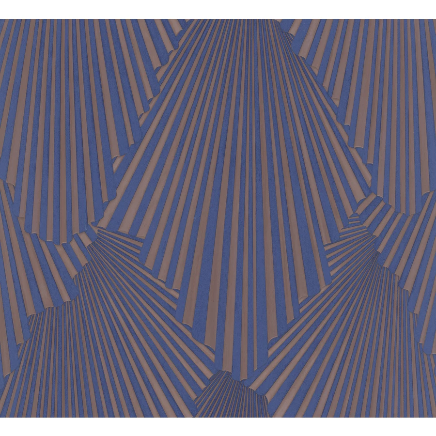 Обои флизелиновые Marburg Papis Loveday Fasion Icon 106 синие 35851 0,7х10,05 м