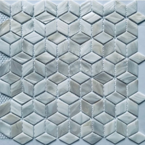 Мозаика Pixel mosaic Перламутр Super White 40х25 перламутр глянцевая белая PIX 770 29,2х27,8 см