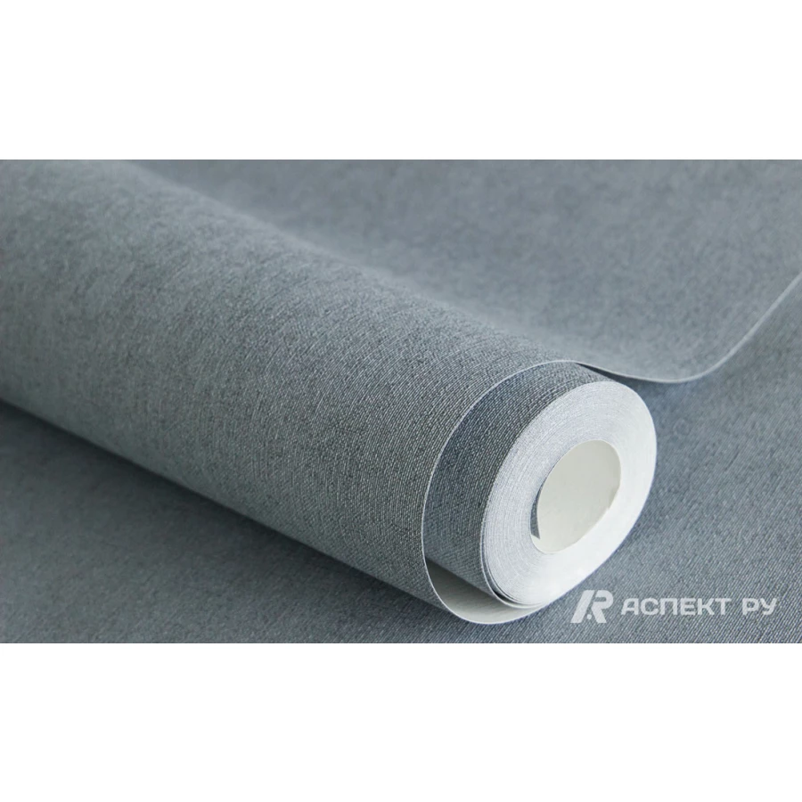 Обои флизелиновые Аспект Deluxe Холст серые 70526-46 1,06х10,05 м