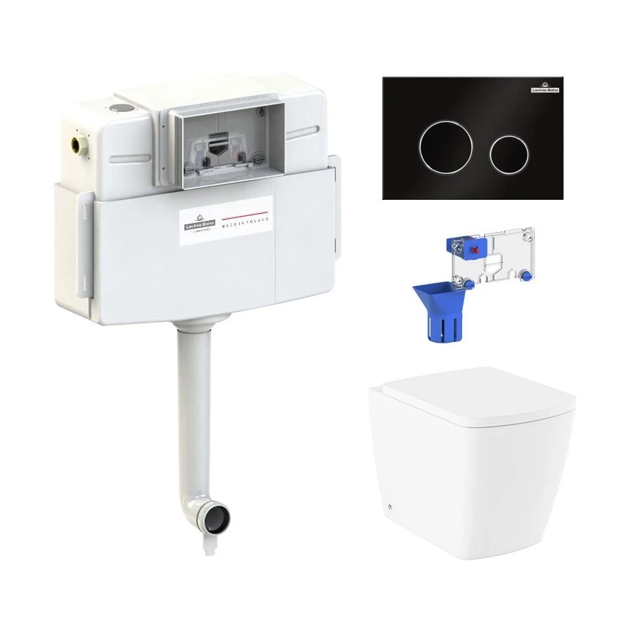 Унитаз Lavinia Boho Relfix Aveo Rimless 87060260 (комплект 5 в 1)