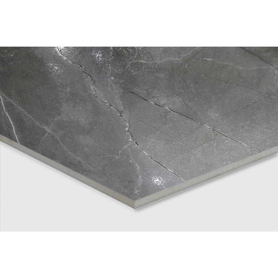 Керамогранит Arcadia Ceramica Pulpis Nero Carving Lappato серый CL4002-A 120х60 см