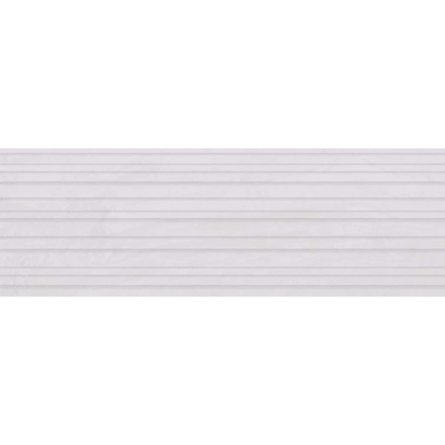 Плитка настенная Gravita Basalt Silver Decor матовая серая 90x30 см