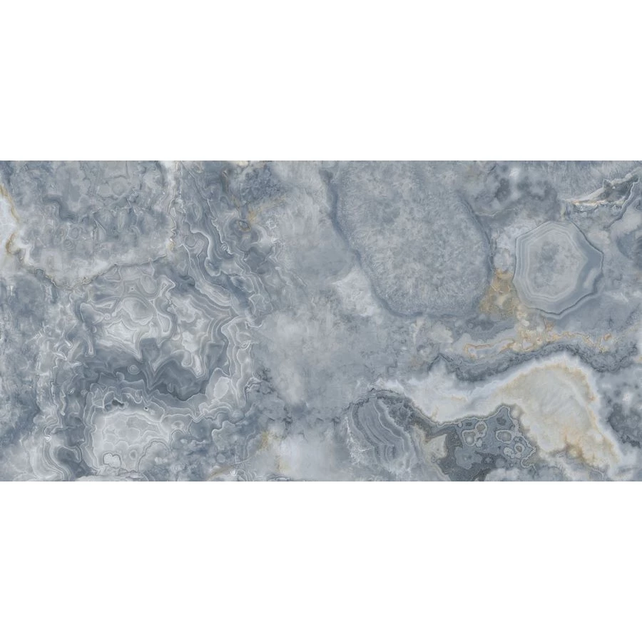 Керамогранит Neodom Sale Azul Onyx Polished голубой N20489 160х80 см
