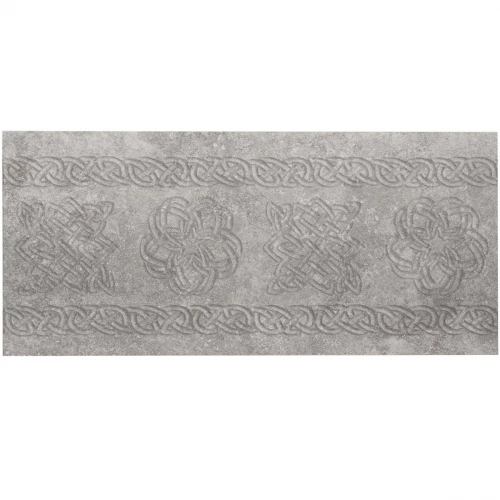 Декор подступенник Exagres Stone Gris нескользящая 33х15 см