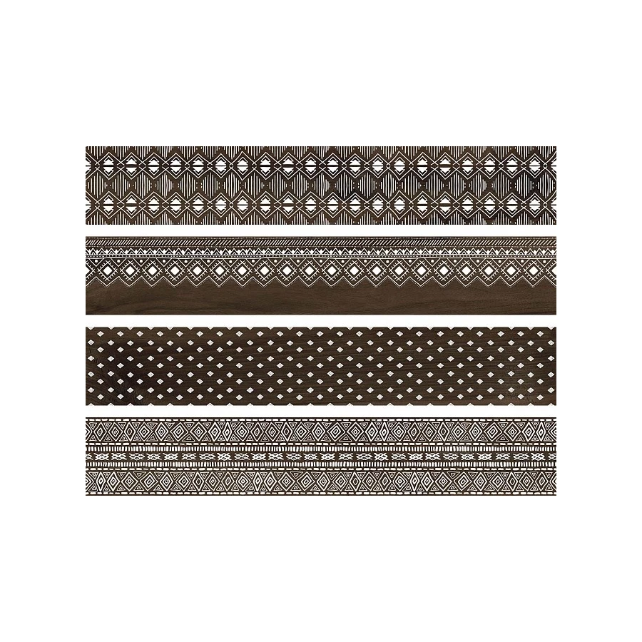 Керамогранит Kerama Marazzi Про Вуд коричневый декорированный матовый коричневый DL550400R 179х30 см