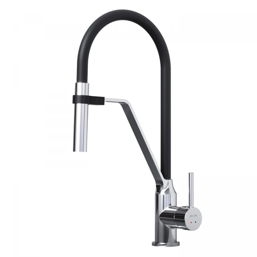 Смеситель для кухни Am Pm Like с гибким изливом F8013000