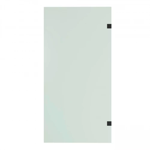 Шторка на ванну Mebelvann матовое стекло черный матовый BEN_405_BL_M_1400x700 70x140 см