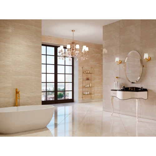 Плитка настенная Eurotile Ceramica Diana Dark 762 глянцевая коричневая 1,32 м2 762 DIU2BG 89,5х29,5 см